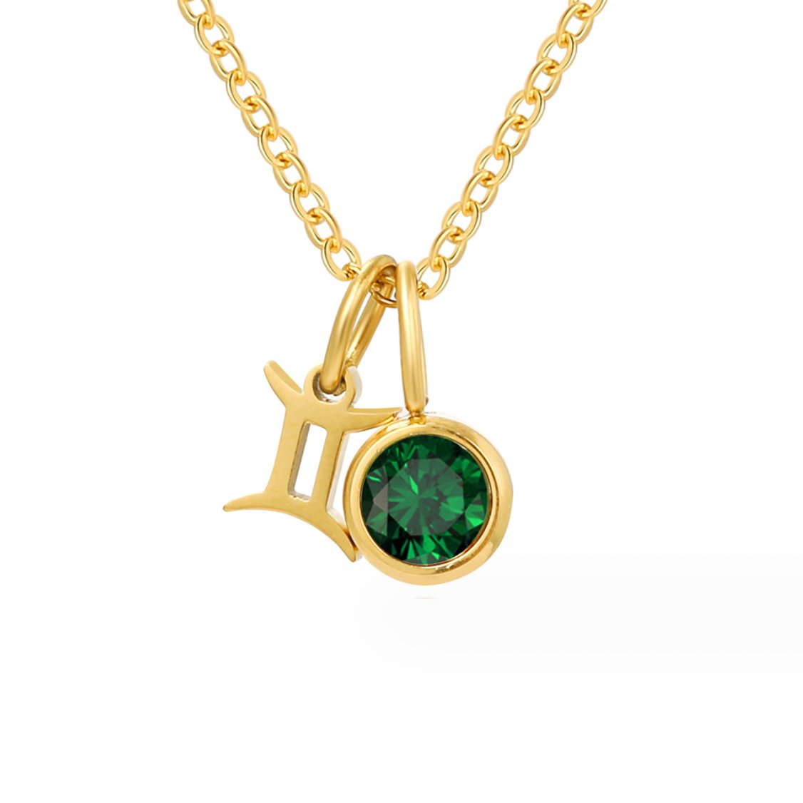The Zodiac Birthstone Necklace