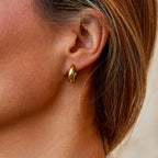 Talia Gold Hoop Earrings