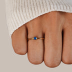 The Birthstone 18K Gold Rings