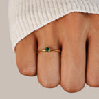The Birthstone 18K Gold Rings