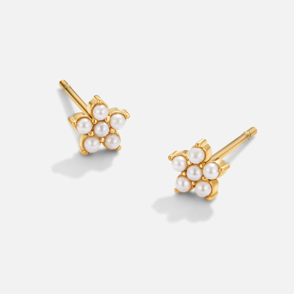 Blooming Pearl Earrings