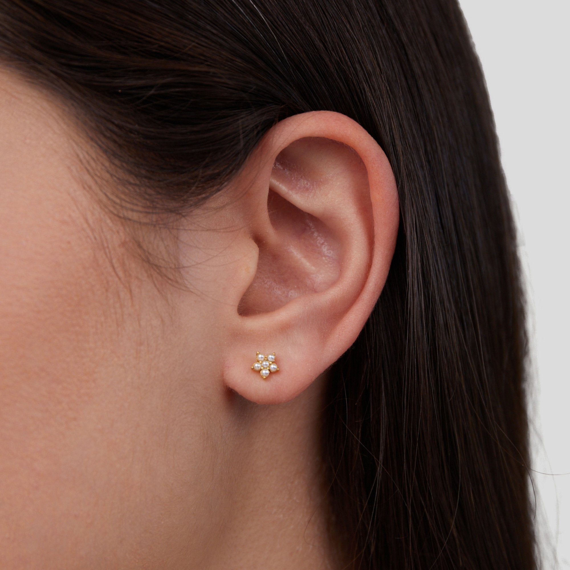 Blooming Pearl Earrings
