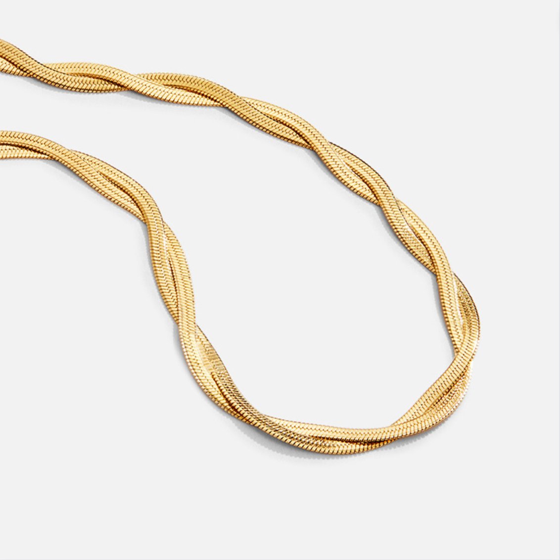 Odette Twisting Chain Necklace