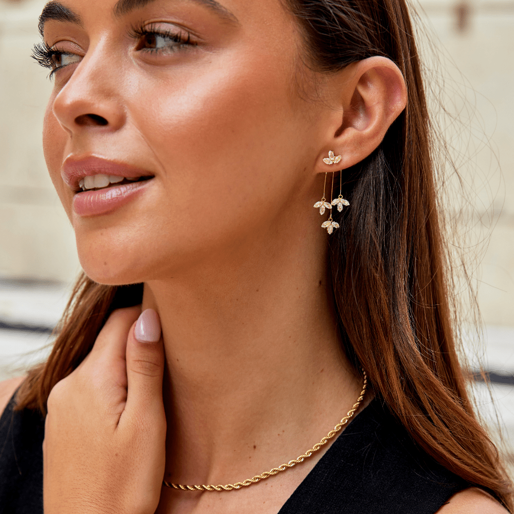 Thea Waterfall Earring