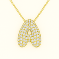 Golden Initial Necklace