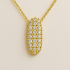 Collier initiales dorées