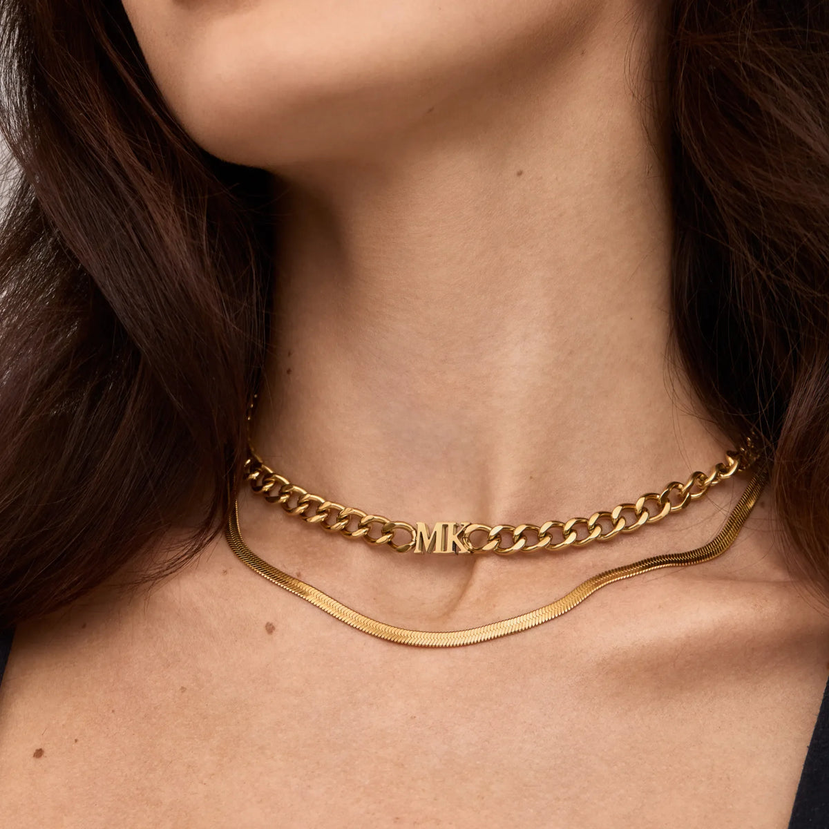 Collier Ras du Cou Initiales