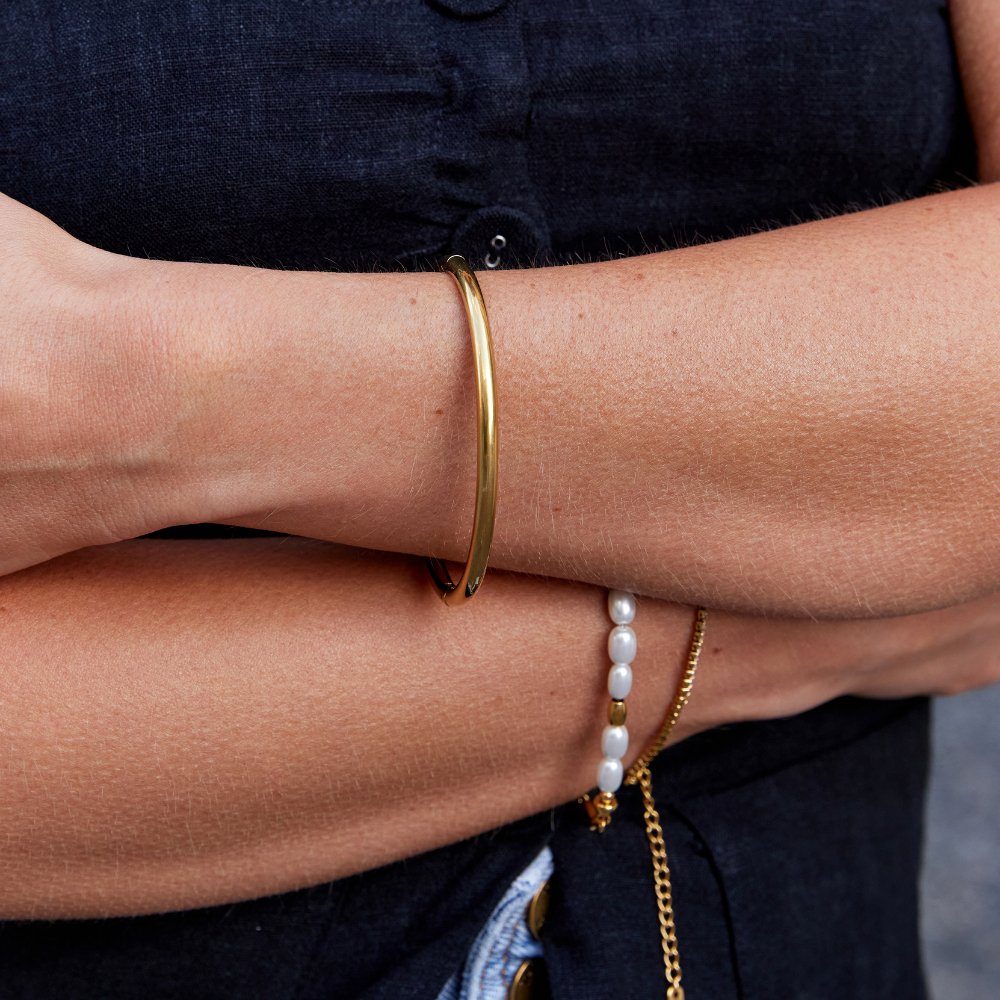 Oréline Gold Bangle