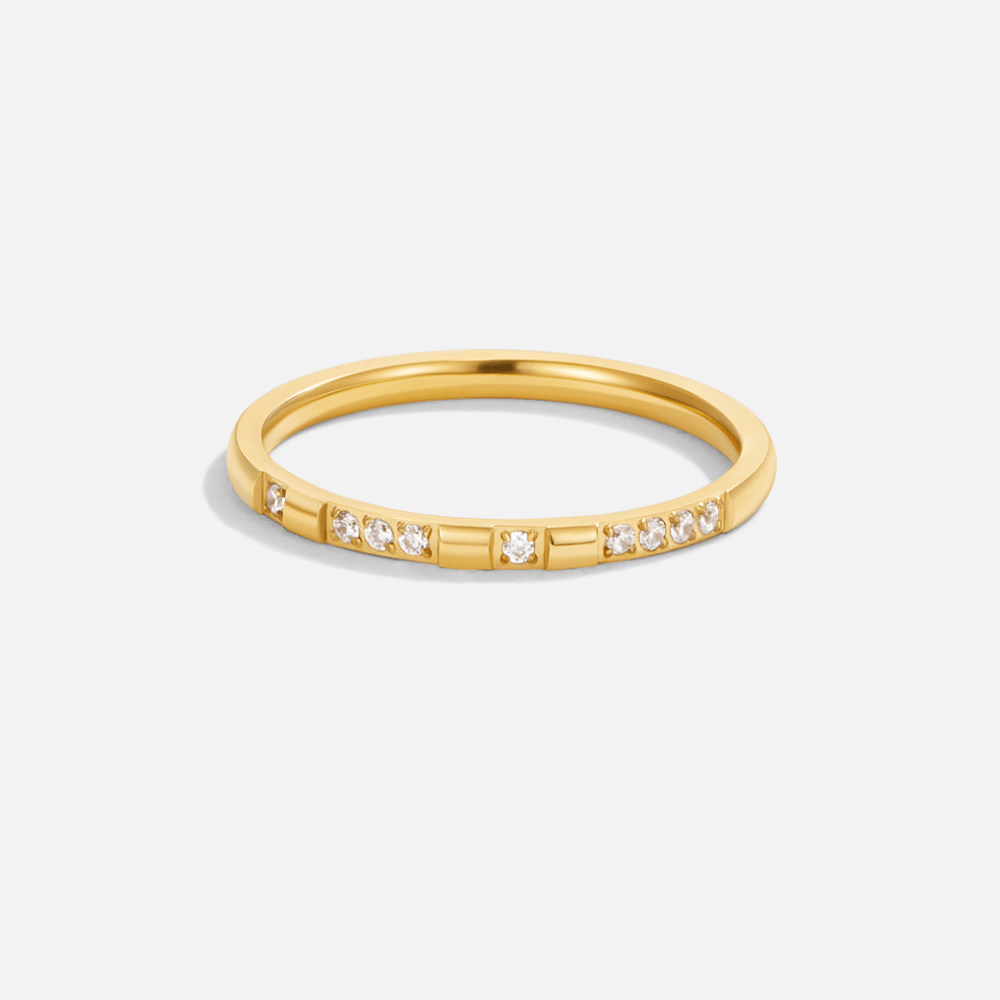 Soraya Crystal & Gold Ring