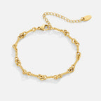 Elody Gold Knot Chain Bracelet