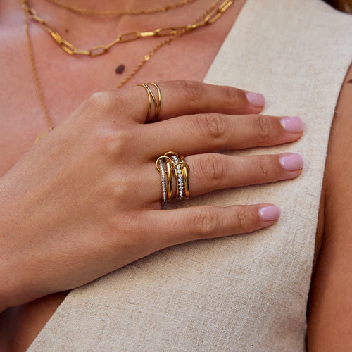 'Always' Link Gold Ring