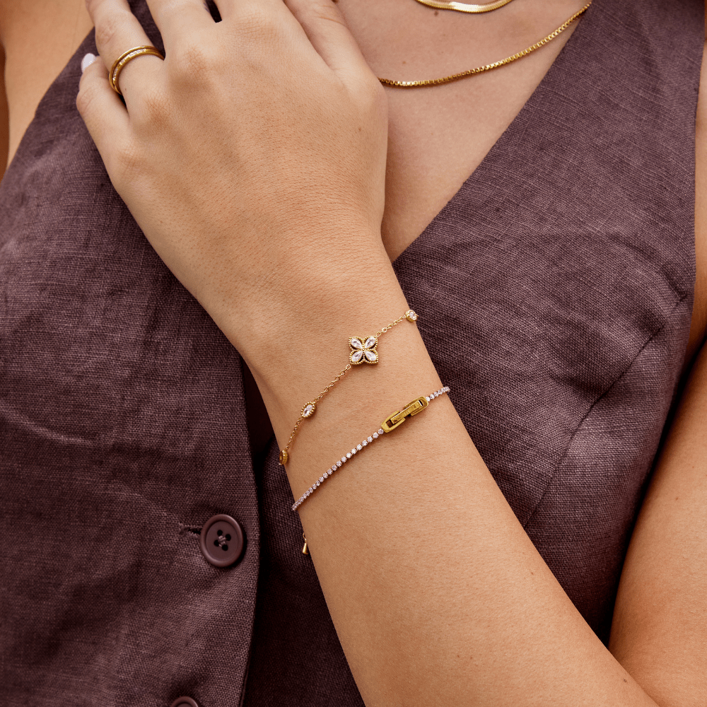 Four Leaf Clover Bracelet