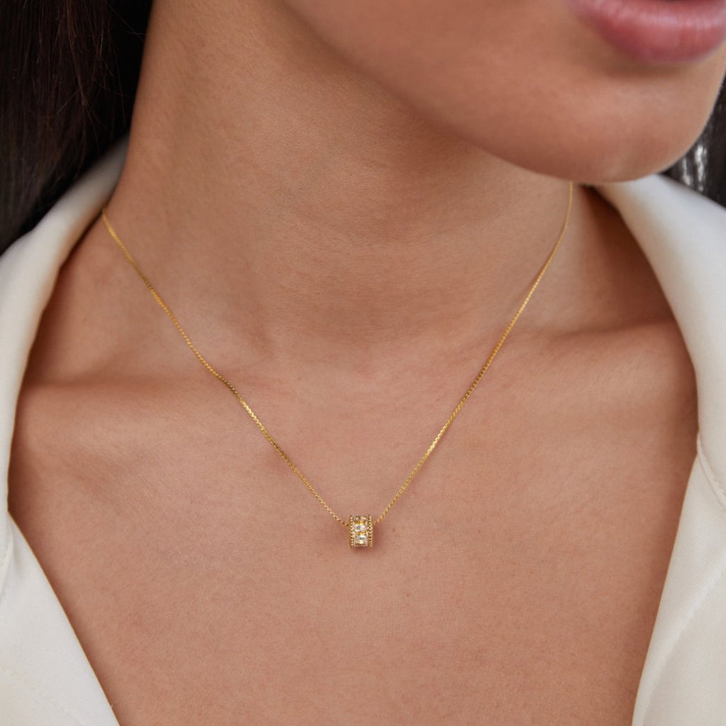La Elara 18K Gold Necklace