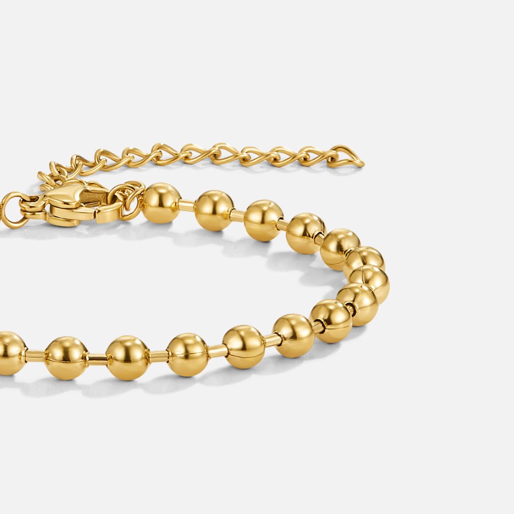Gold Elira Bead Bracelet