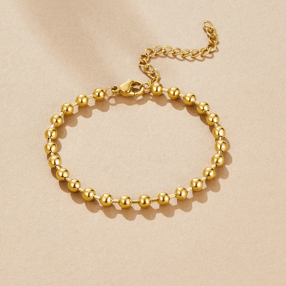 Gold Elira Bead Bracelet