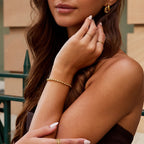 Gold Elira Bead Bracelet