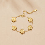 The Golden Clover Bracelet