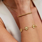 The Golden Clover Bracelet