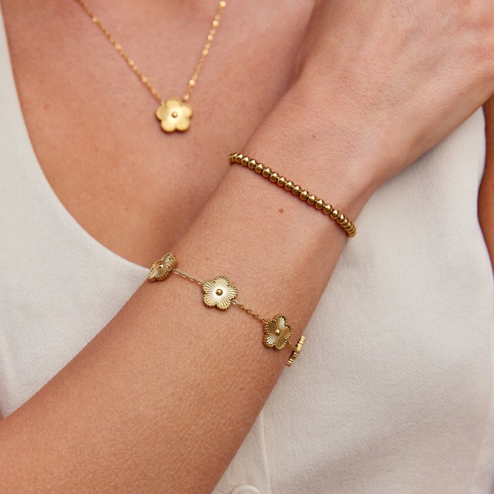 The Golden Clover Bracelet