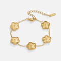 The Golden Clover Bracelet
