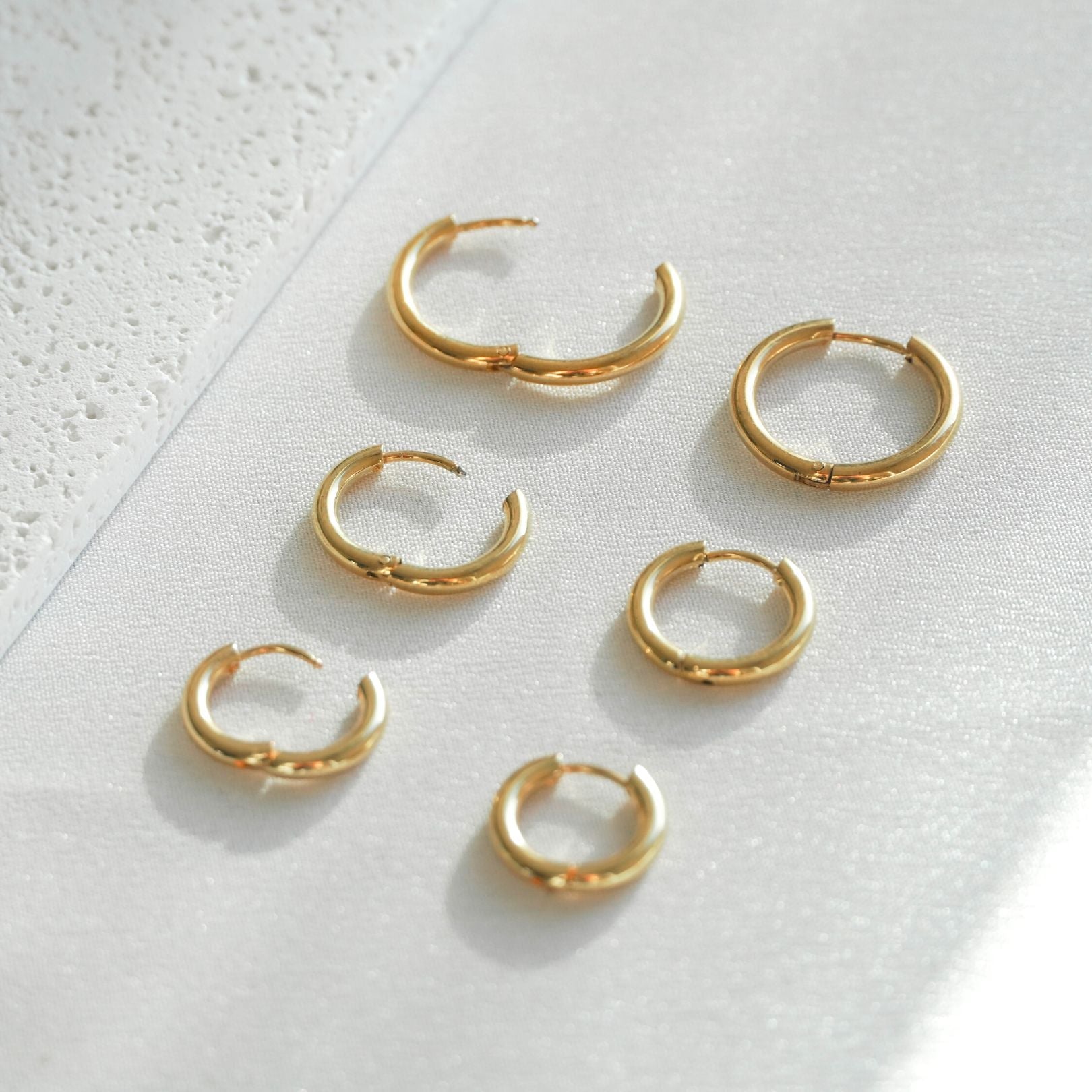 The Effortless Triple Hoop Set