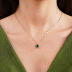 Green Crystal Necklace