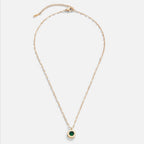 Green Crystal Necklace