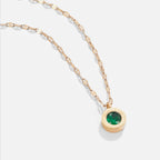 Green Crystal Necklace
