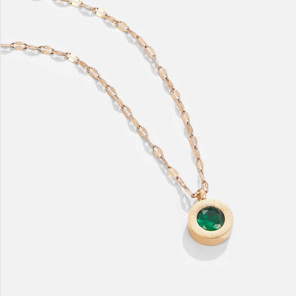 Green Crystal Necklace