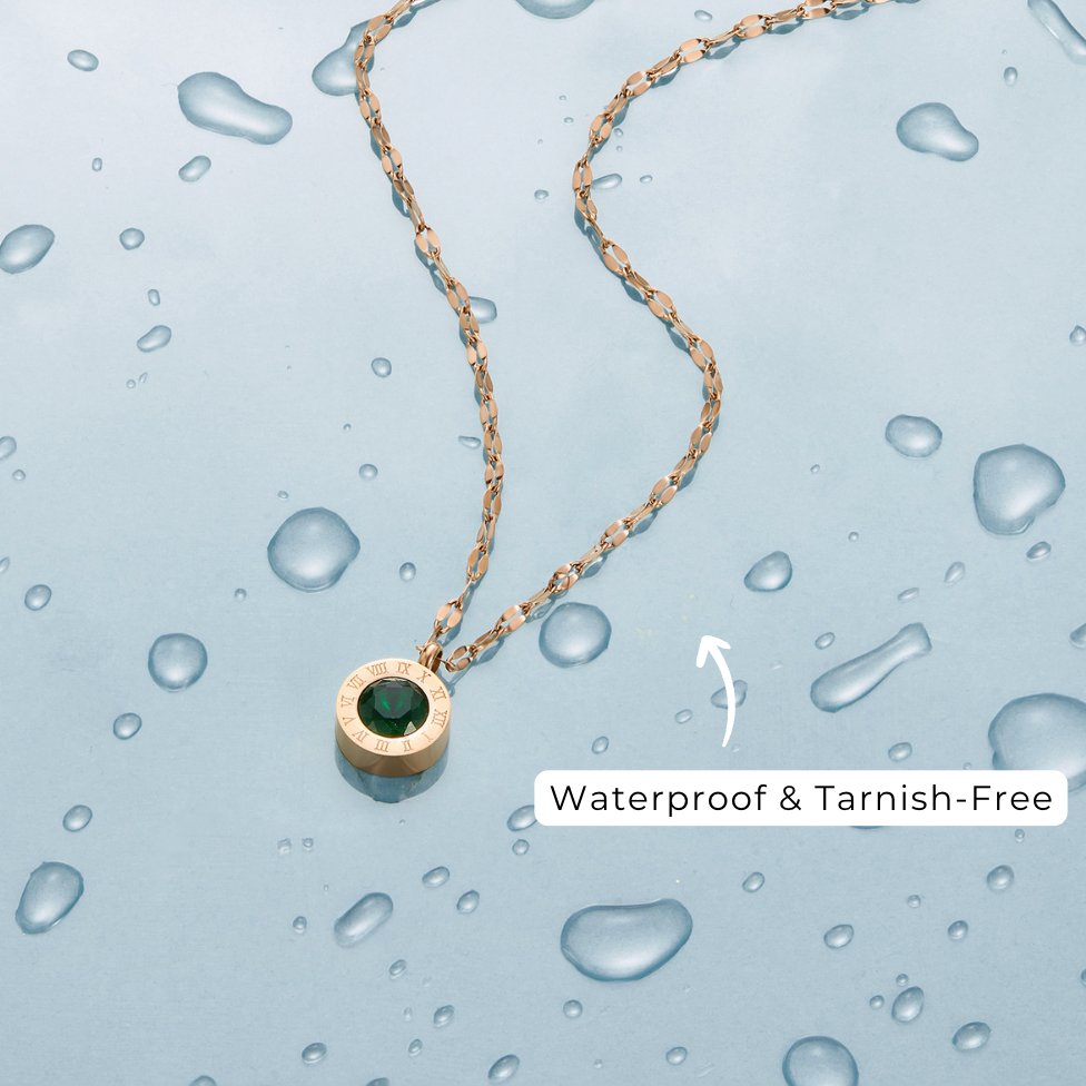 Green Crystal Necklace