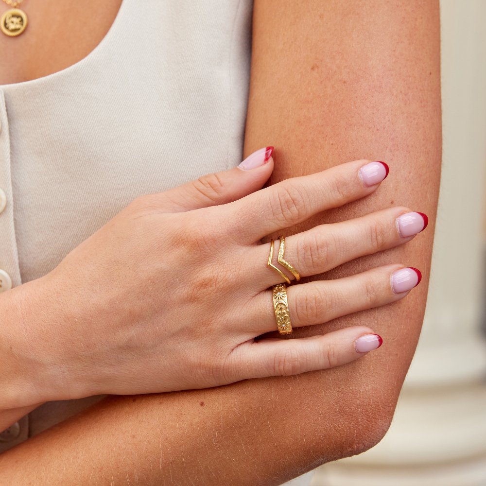 Mirela Layered Wrap Ring