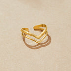 Mirela Layered Wrap Ring