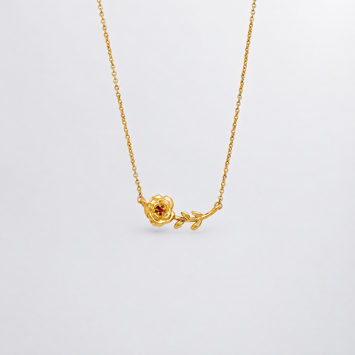 Dainty Birthflower Necklace