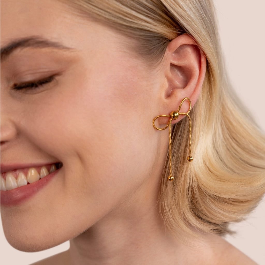 Lyra Bow Earrings