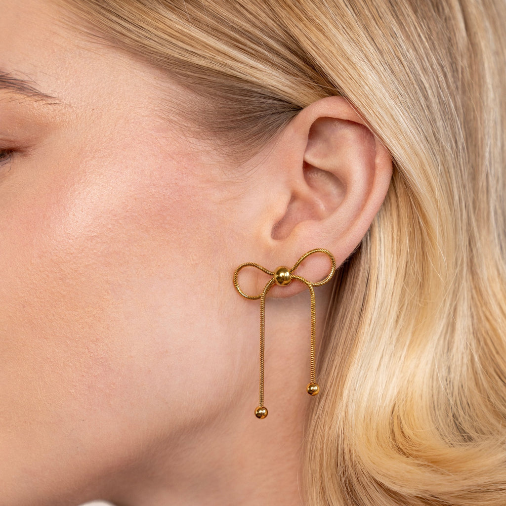 Lyra Bow Earrings