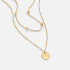 Liora Disc Necklace