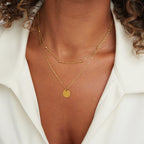 Liora Disc Necklace