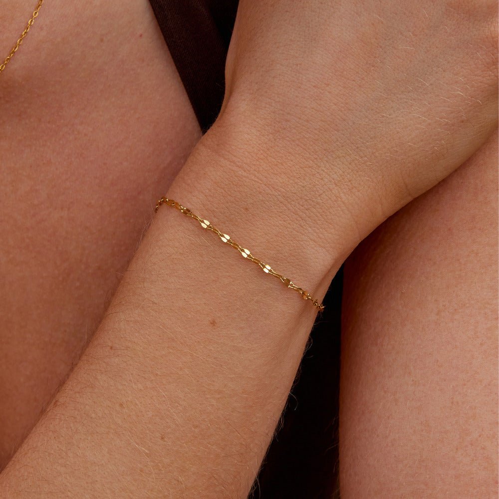 La Pételle Gold Chain Bracelet