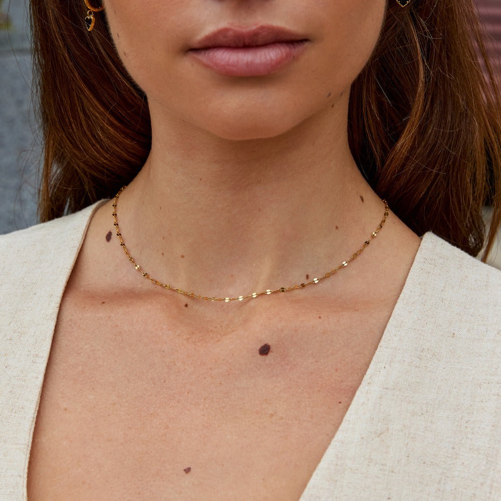 La Lioré Gold Chain Necklace