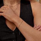 Sacha Silver Chain Bracelet