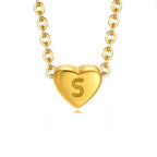 Lettered Heart Bracelet