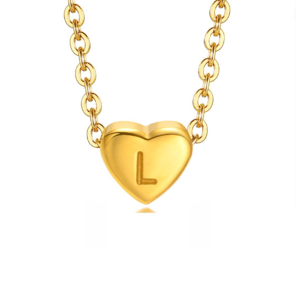 Lettered Heart Bracelet