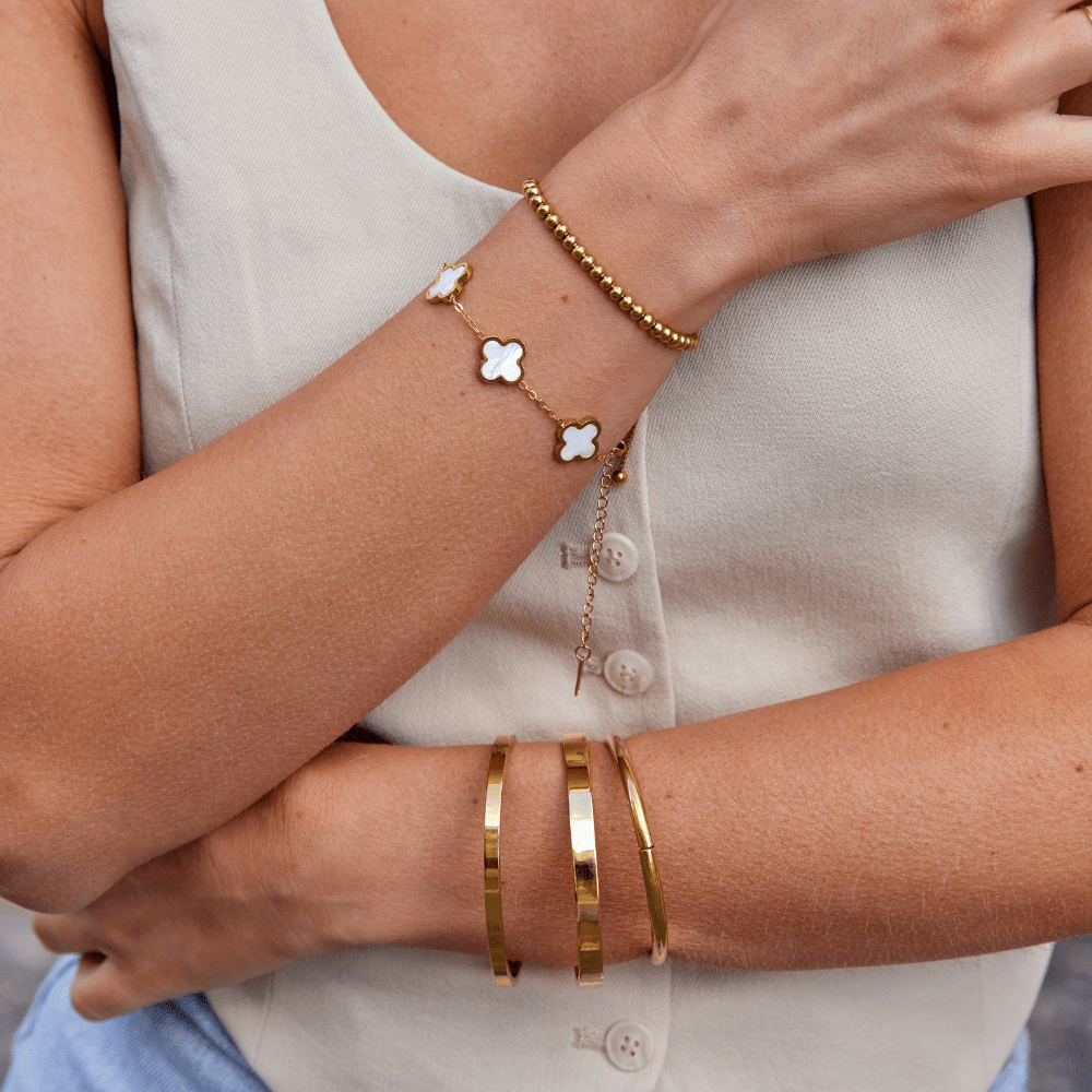 Jadeau Gold Bangle