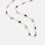 Elysia Beaded Stone Necklace