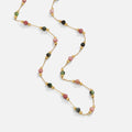 Yvette Beaded Stone Necklace