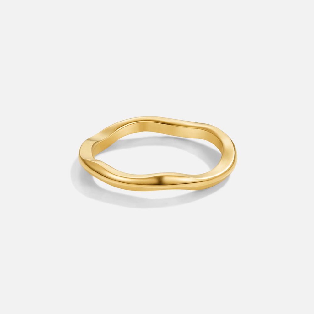 Thin Wave Ring