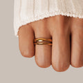 Becky Wave Ring Set