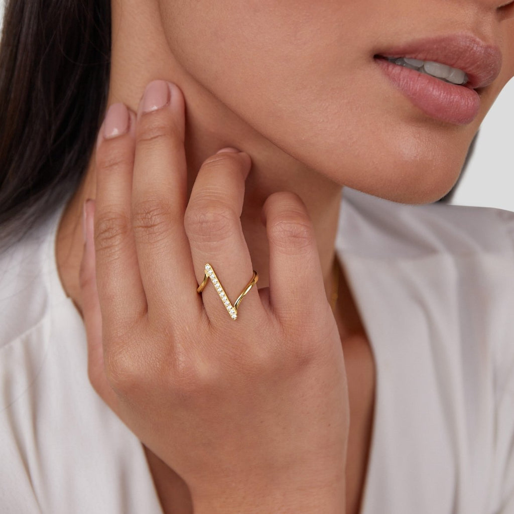 Juliette Twisted Gold Ring