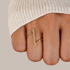 Juliette Twisted Gold Ring