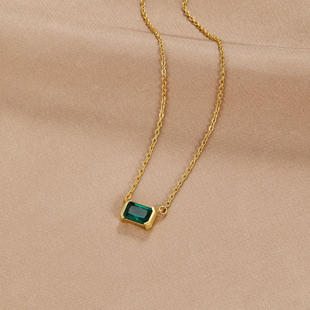 Simone Emerald Necklace